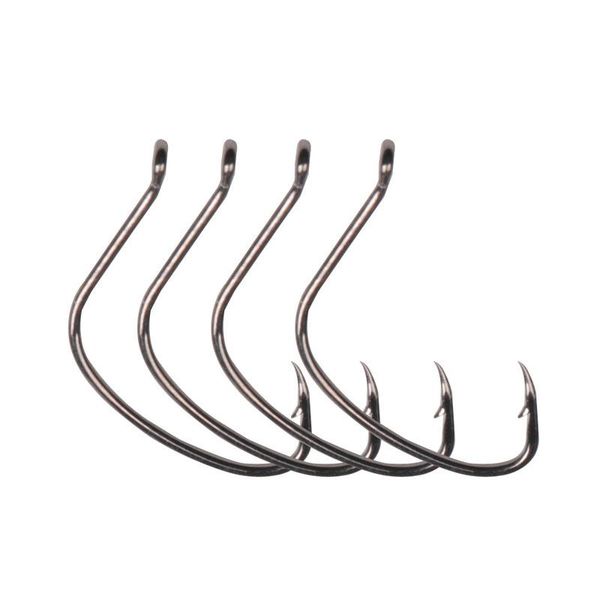 

fishing hooks 40 soft high carbon steel barbs lead clips lure