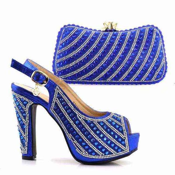 

summer buckle fish mouth blue pointed fashion sandals with dinner bag wedding party shoe bag set, Black