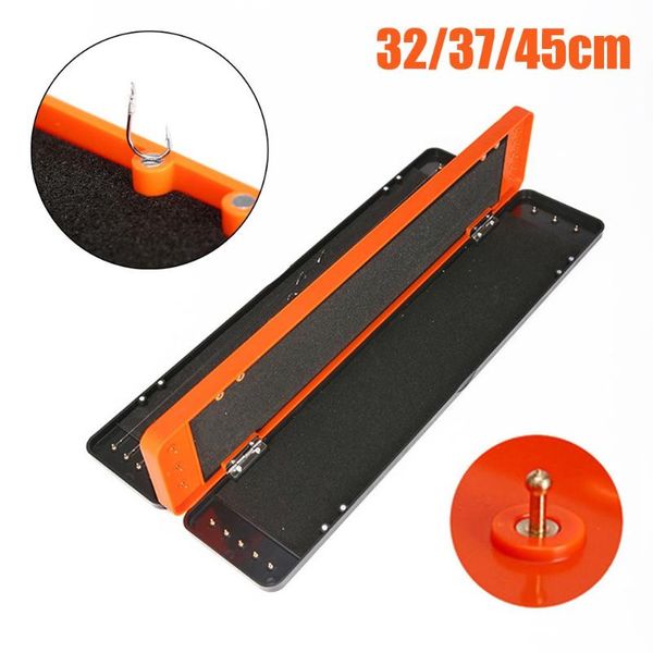 

fishing accessories carp rig wallet tackle box 32/37/45cm zig chod stiff hair storage for herabuna line holder equipment