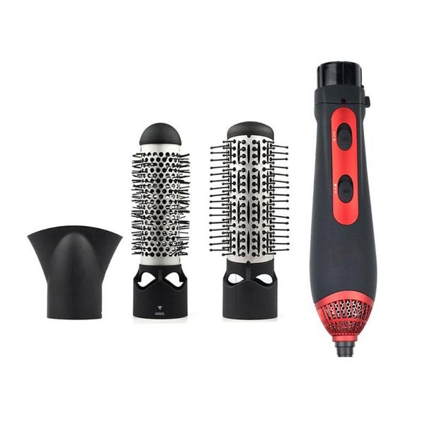 

electric hair brushes 3 in 1 multifunctional styling tool hairdryer curling straightening comb brush dryer professinal blow