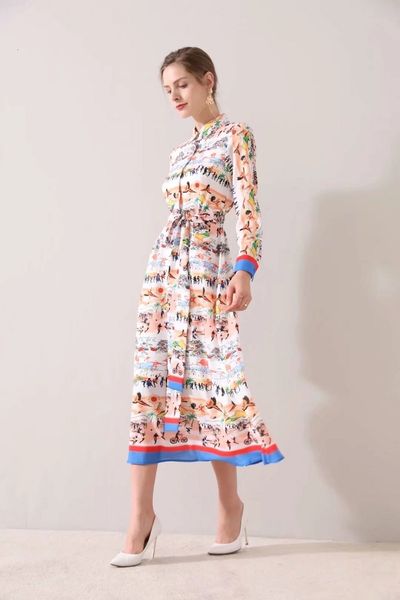 

dress plus size spring style women turn-down collar african prints sleeve straight casual long shirt dress cotton, Black;gray