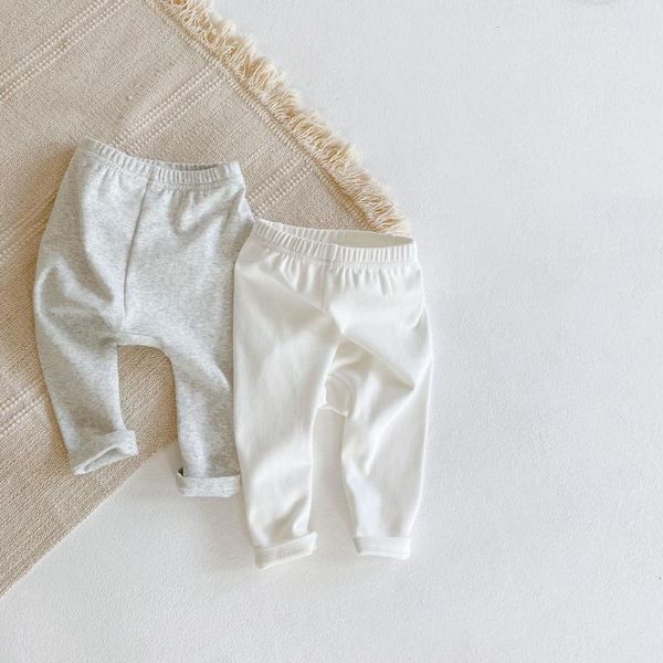 

trousers 0-3t born kid baby boys girls pants cute sweet cotton stretch casual plain clothing, Blue