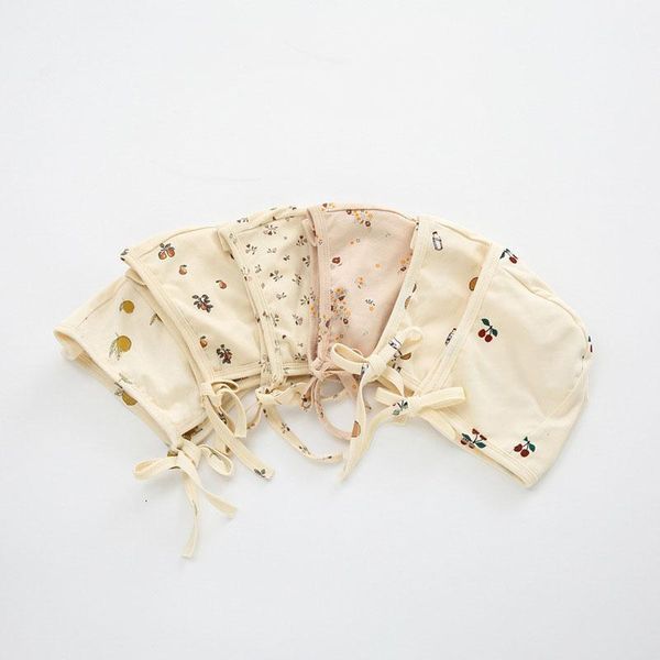 

caps & hats baby girl boy cotton solid color for 0-24 months born babies hat1, Yellow