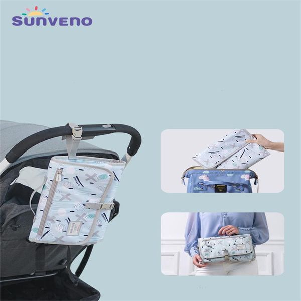 

diaper bags 2021 est diapers go out and carry baby changing mat paper storage bag