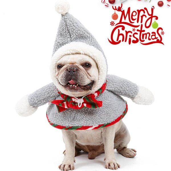 

pet costume christmas dog hoodie pitbull cat clothes small dogs cats santa kitten puppy clothing accessories costumes
