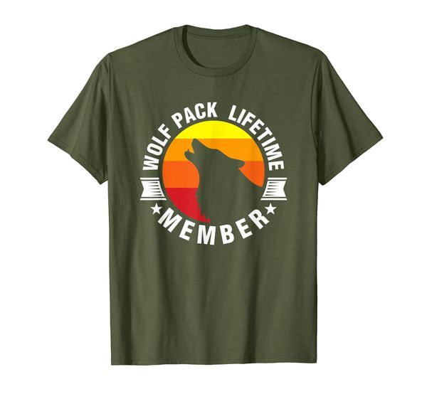 

Howling Lifetime Wolf Pack Member Graphic T-shirt, Mainly pictures