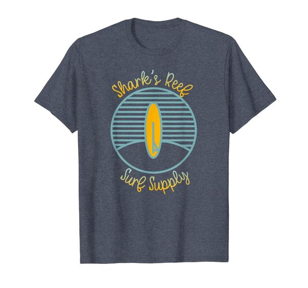

Surfing Tshirt Shark' Reef Surf Supply Retro Inspired, Mainly pictures