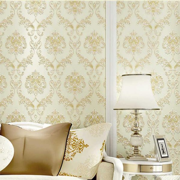 

wallpapers european 3d non woven wallpaper three dimensional relief bedroom living room background wall el project thickening