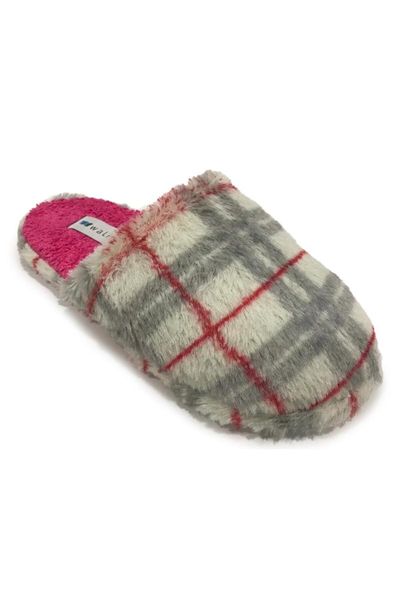 

scottish gray pink women home slipper slippers, Black