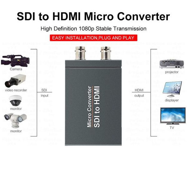

audio cables & connectors hd to 3g-sdi/hd 1080p converter hd/sdi embedded with data cable sdi hd/hd