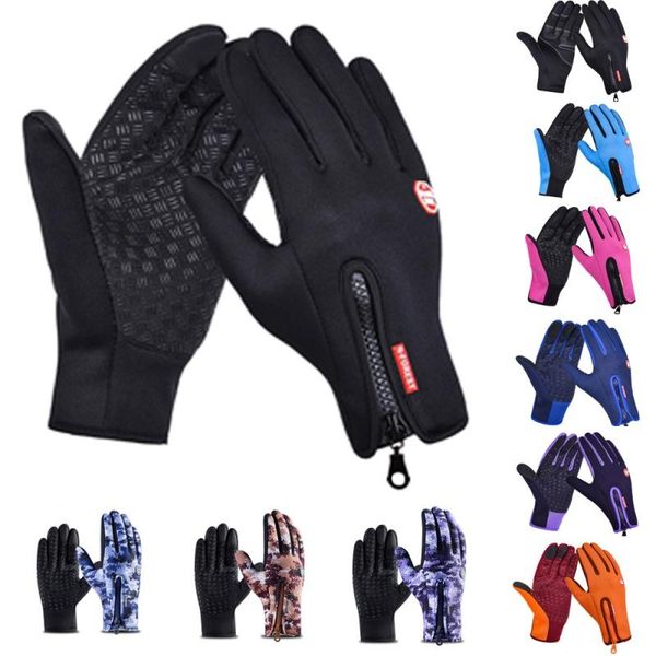 

ski gloves winter women men touch screen windproof thermal outdoor leisure snowboarding motorcycle camping warm