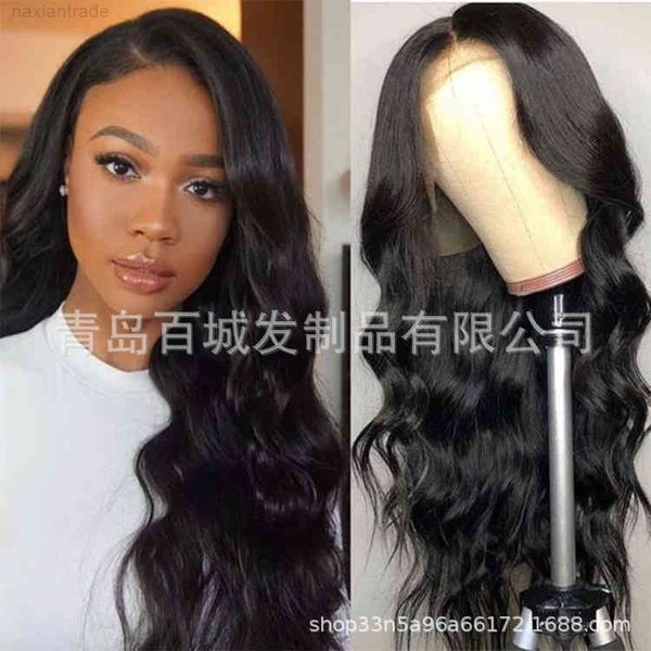 

hu 130% density 13 4 * 2 t-shaped front lace body wave hu hair heaear bw