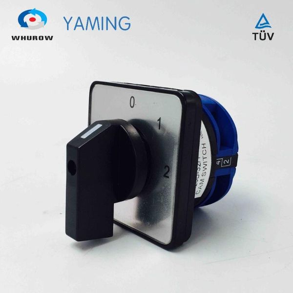 

smart home control universal rotary switch 690v 32a 1 pole 3 position electrical changeover cam silver contact ca20b-32/1 lw26