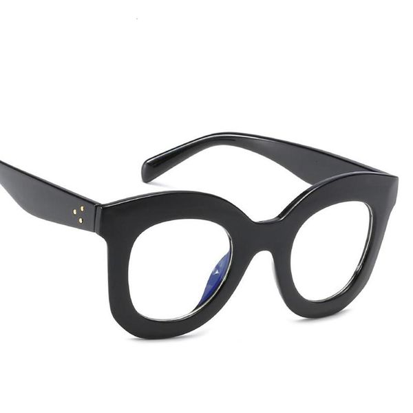 

sunglasses fashionable sun frames white sunglasses women brand designer transparent leopard ladies festival quay glasses feminino1, Black