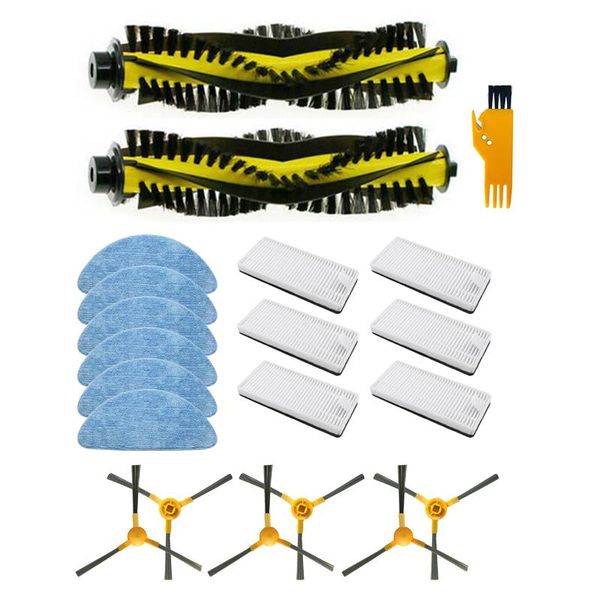 

vacuum cleaners washable brushes hepa filter mop cloth main roller brush for neatsvor x500 robot cleaner accessories replacement