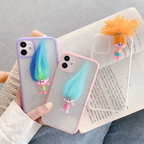 

elf troll doll tpu phone cases for iphone 12 11 pro promax x xs max 7 8 plus