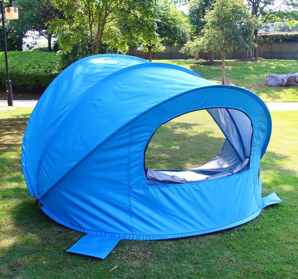 

tents and shelters 2-3 person use 130*130*105cm ultralight up speed open camping tent beach automatic sun screen foldable fishing tent20