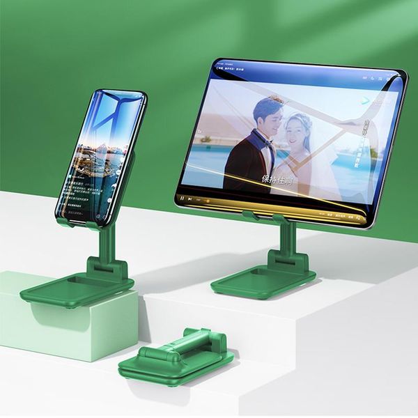 

5-12.9 inch phone holder folding barket for mobile and pad fashion design stand cell mounts & holders