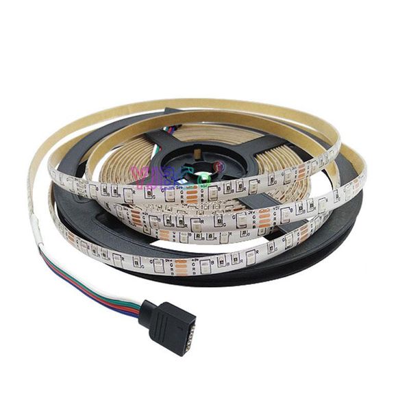 

strips 5m dc5v 60leds/m 2835 smd flexible led strip light white/warm white/red/green/blue/rgb ribbon lamp tape 8mm white pcb ip20/ip65