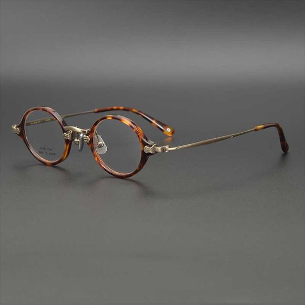 

sunglasses small size pure titanium blue light blocking computer eyeglasses women retro optical eyewear prescription vintage glasses men, White;black