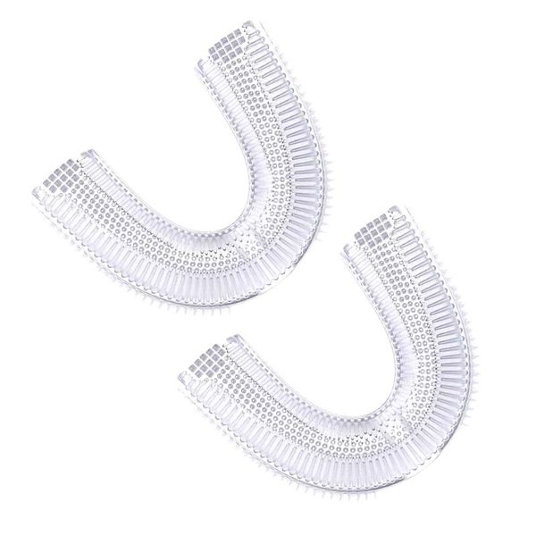 

smart electric toothbrush 2pcs u-shape head replacement accessory