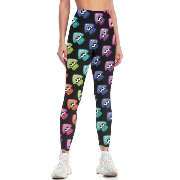 

splatoon leggings printed female yoga pants shaper casual sports outfit