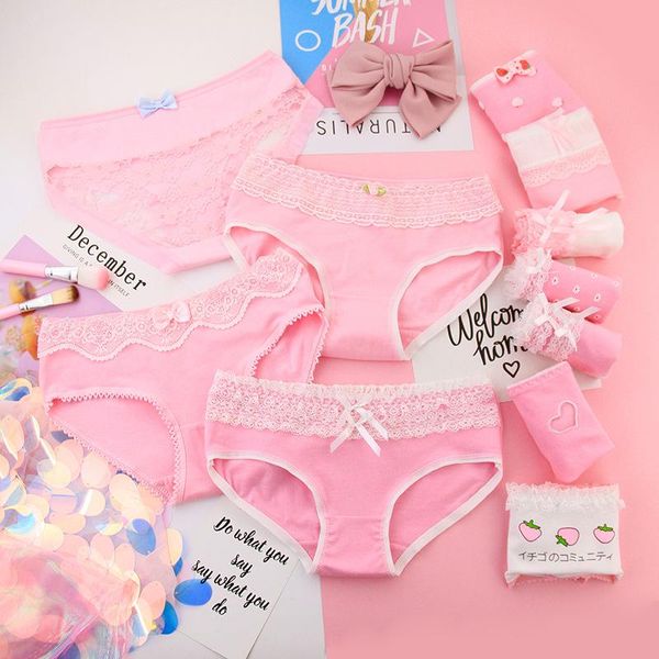 

panties 4pcs sweet girls pink underpants young girl comfortable cotton style kids underwear for teenage, Camo