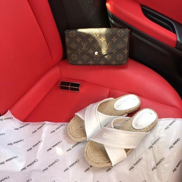 

star with embroidery cross casual lazy slipper girl zly zly, Black