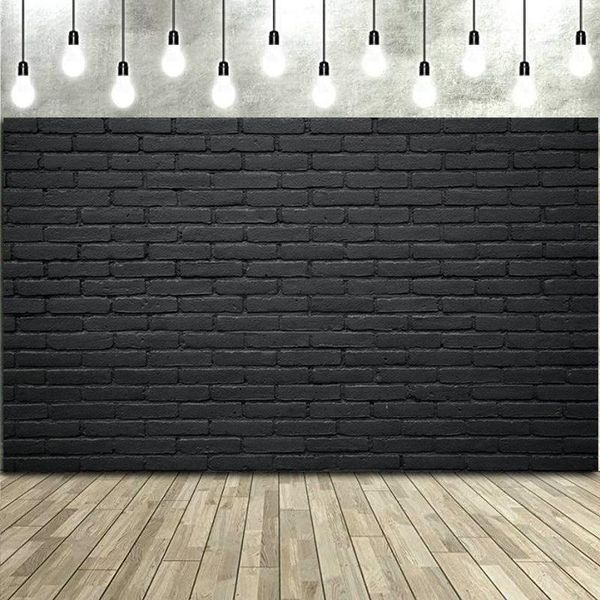 

party decoration brick wall backdrop beauty black pography background holiday celebration po booth studio decor