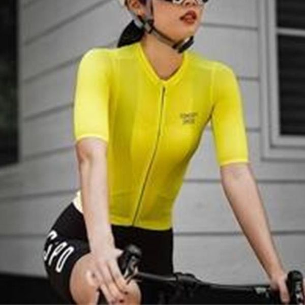 

racing sets 2021 cspd cycling jersey suit summer women short sleeves bib shorts bike bicycle team sportswear, Black;blue