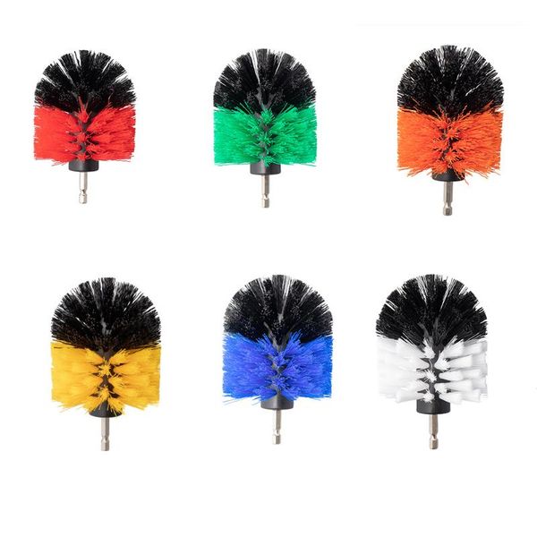 

professional hand tool sets 3x electric drill brushes cleaner kit stainless steel handle scrubber brush for carpet glass car tires