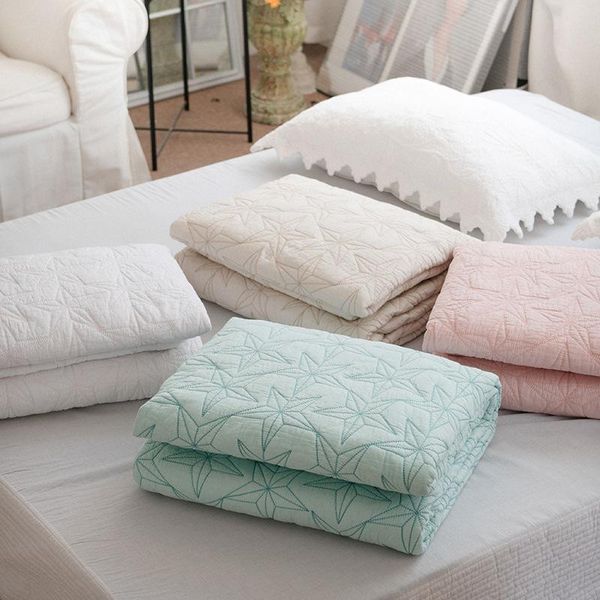 

comforters & sets quality bedspreads cotton quilt set 3pcs embroidered quilts bed cover shams king queen size quilted coverlet blanket chaus