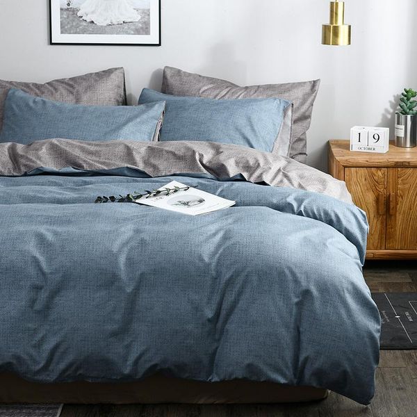 

bedding sets bed sheet linen cotton color quilt cover set  size comforter