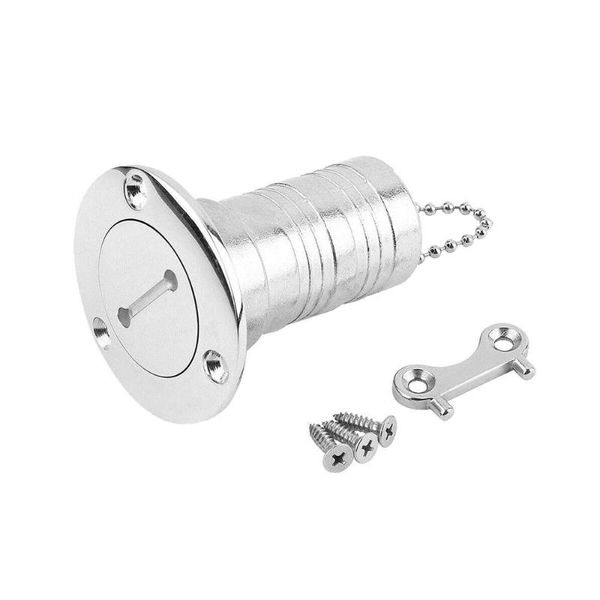 

38mm 1.5 inch boat fuel tank cap marine stainless steel deck fill filler port gas with key rafts/inflatable boats