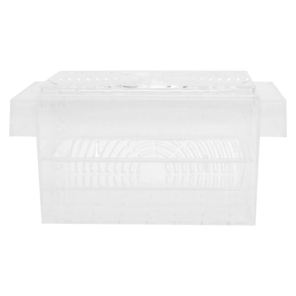 

1pc aquarium hatchery box fish fry breeding isolation case (white) aquariums