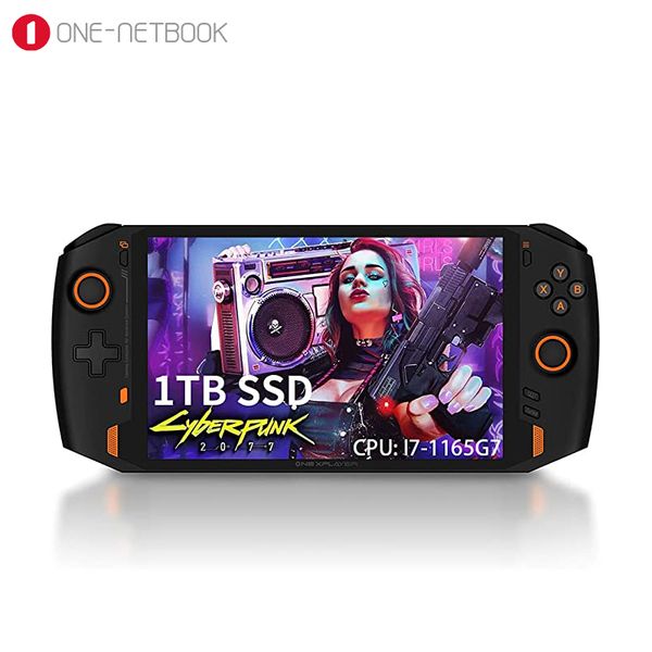 

one xplayer 1s handheld gaming lapmini pc core i7 1195g7 i5 1135g7 8.4inch 2.5k touch screen gamepad console notebook tablet