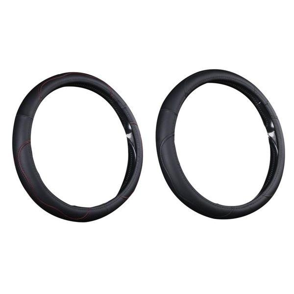 

steering wheel covers car interior universal 38cm 15inch non-slip cars microfiber leather cover protector