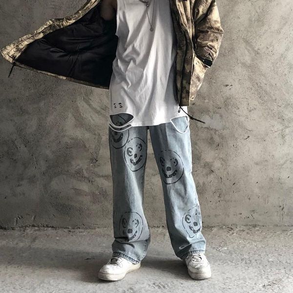 

women's jeans summer pants women high waist drape wide leg female autumn thin straight drag mopping nine casual blue