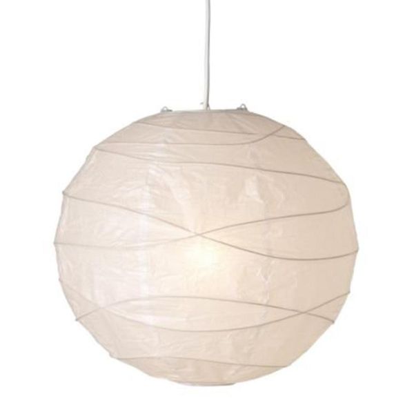 

outdoor wall lamps hanging lampshade, white, paper, 45 x cm