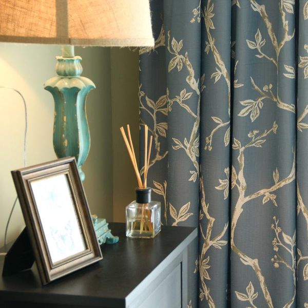 

curtain & drapes custom chenille curtains american european style thickening shading living room bedroom bay window