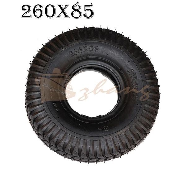 

motorcycle wheels & tires alta qualidade 260x85 pneu e tubo interno 3.00-4(10 "x 3", 260*85) para knobby scooter atv ir kart do mo