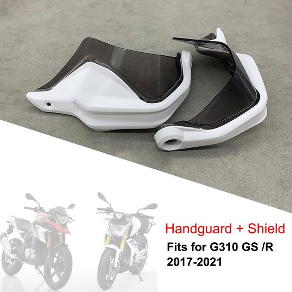 

motorcycle windshield brake clutch levers protector hand guard+shield full set for g310 gs g 310 r 2021 g310gs
