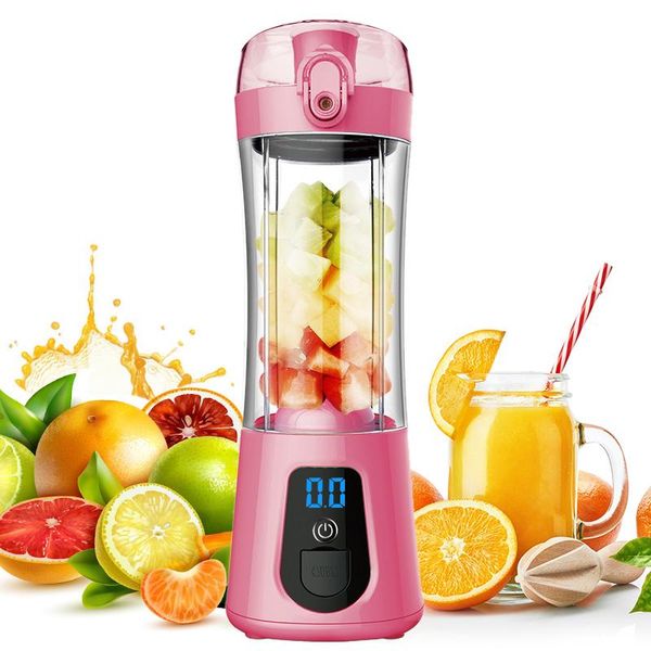 

mini portable electric juicer usb charging orange fruit smoothie blender household juice cup maker machine mixer juicers