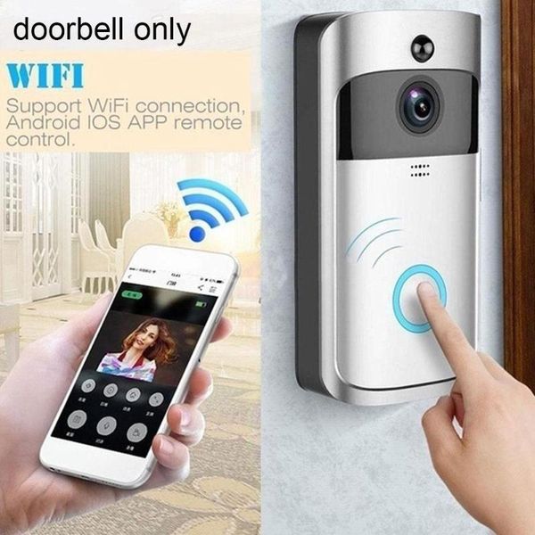 

doorbells wifi 720p hd video doorbell intelligent remote monitoring wireless network home intercom voice q2n4