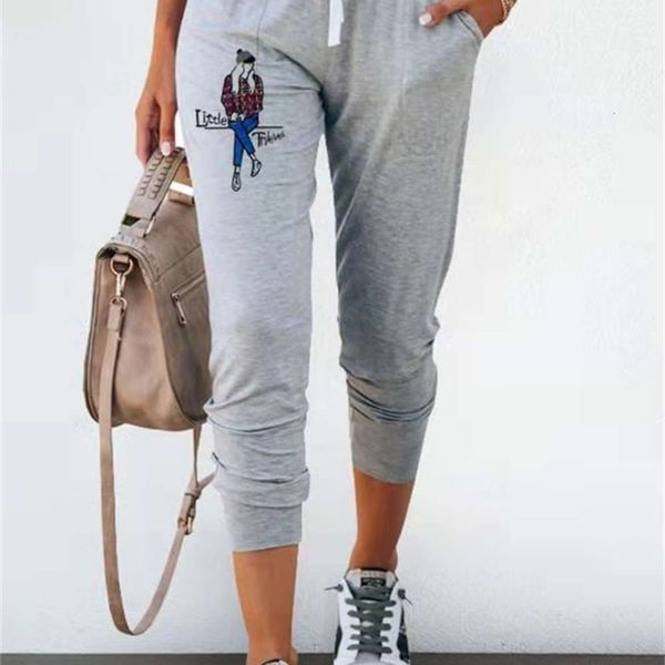 

urban leisure running pants women's summer knitting, Black;white