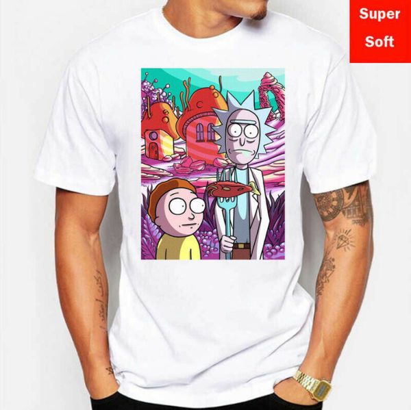

american gothic cartoon parody maahup art funny white t-shirt s-6xl, White;black