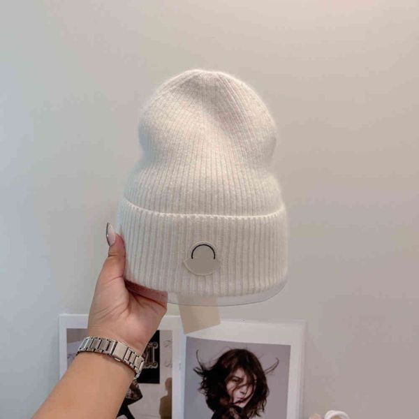 

monestier de clermont french luxury designer wool high-monc cap couples winter fashion and warmth, Blue;gray