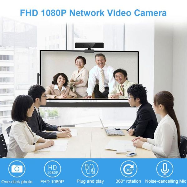 

webcam camera indoor business meeting built-in mic usb web live streaming for video conference decoration webcams