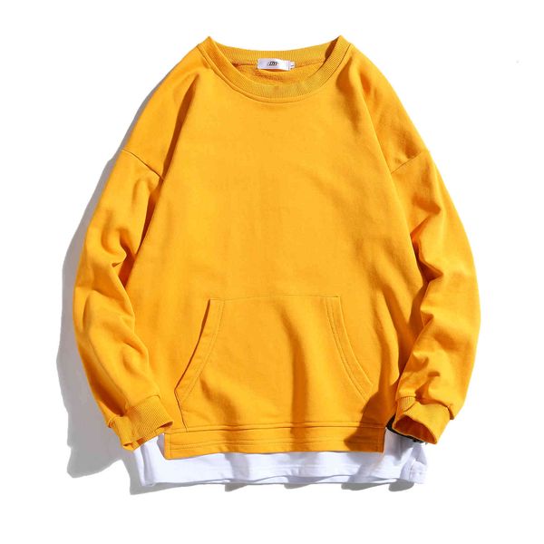

men streetwear men's hip hop sweatshirts long sleeve sweater hoodie abz608, Black