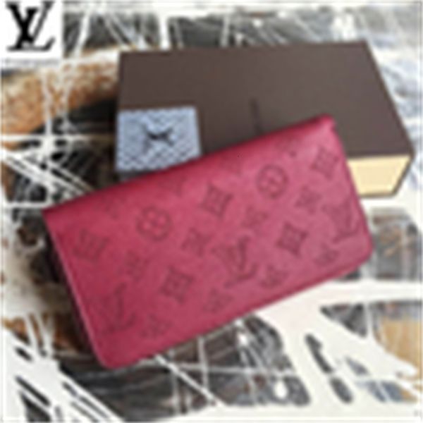 

long long brand compact designer lychee luxury chain uz1v zipper women's m58429 zippy powder wallet wallet leather wallets perforated p